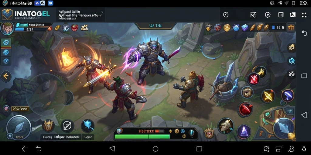 Tampilan screenshot utama INATOGEL yang menunjukkan antarmuka pengguna yang intuitif.