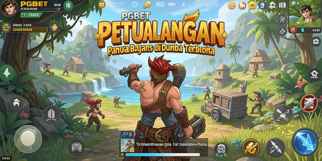 Tangkapan layar gameplay PGBET yang menunjukkan kebebasan eksplorasi dunia terbuka.