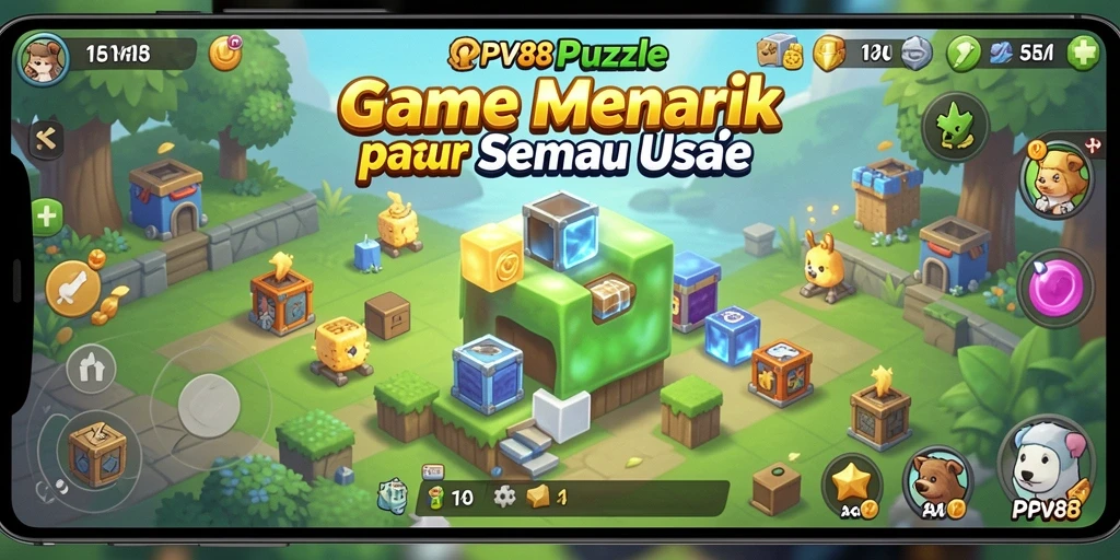 Tampilan gameplay PPV88 yang menarik dan penuh warna.