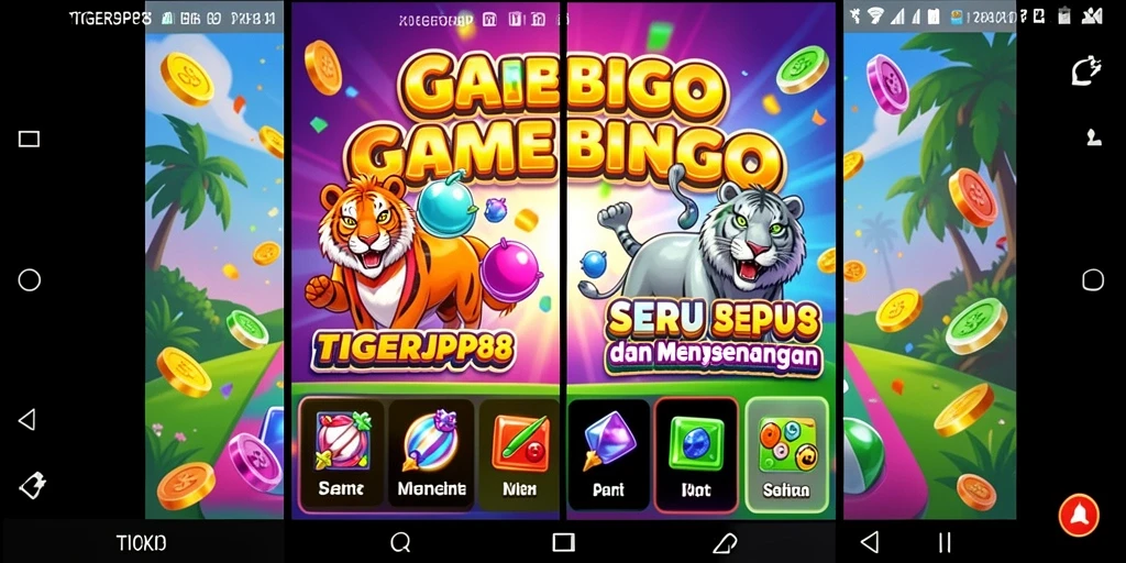 Tampilan gameplay seru dari TIGERJP88, nikmati permainan Bingo!